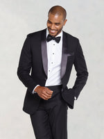 Shawl Collar Tuxedo Jacket Home Try - On - The Black Tux