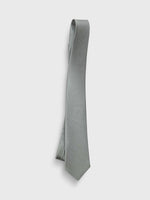 Silver Sage Silk Necktie - The Black Tux