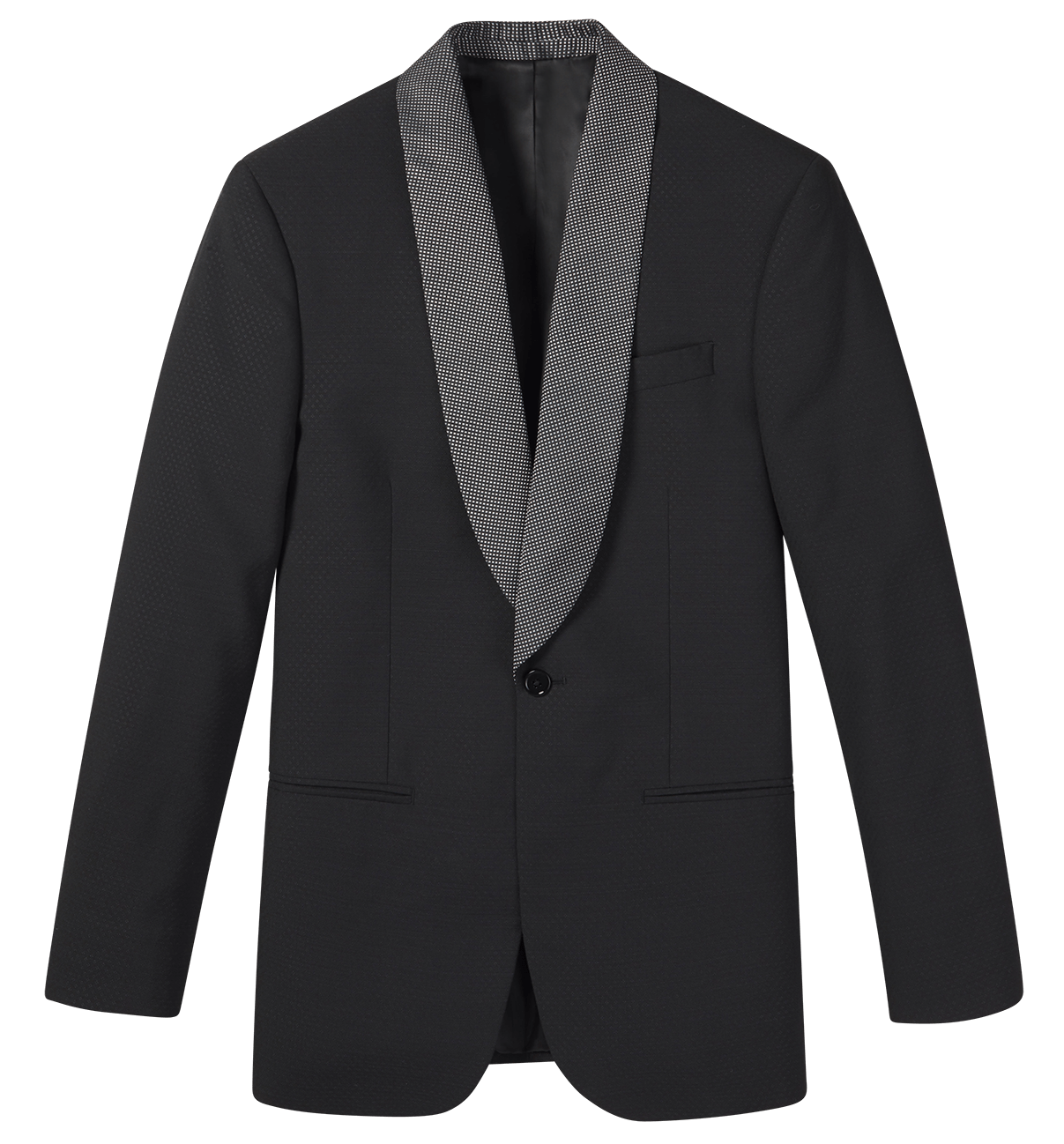 Silver Shawl Black Tuxedo Jacket - The Black Tux