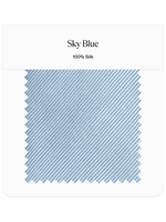 Sky Blue Neckwear Swatch - The Black Tux