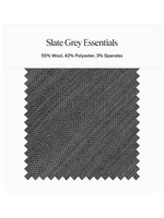 Slate Grey Essentials Swatch - The Black Tux