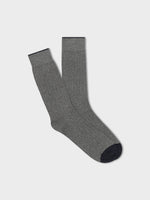 Solid Grey Dress Sock - The Black Tux