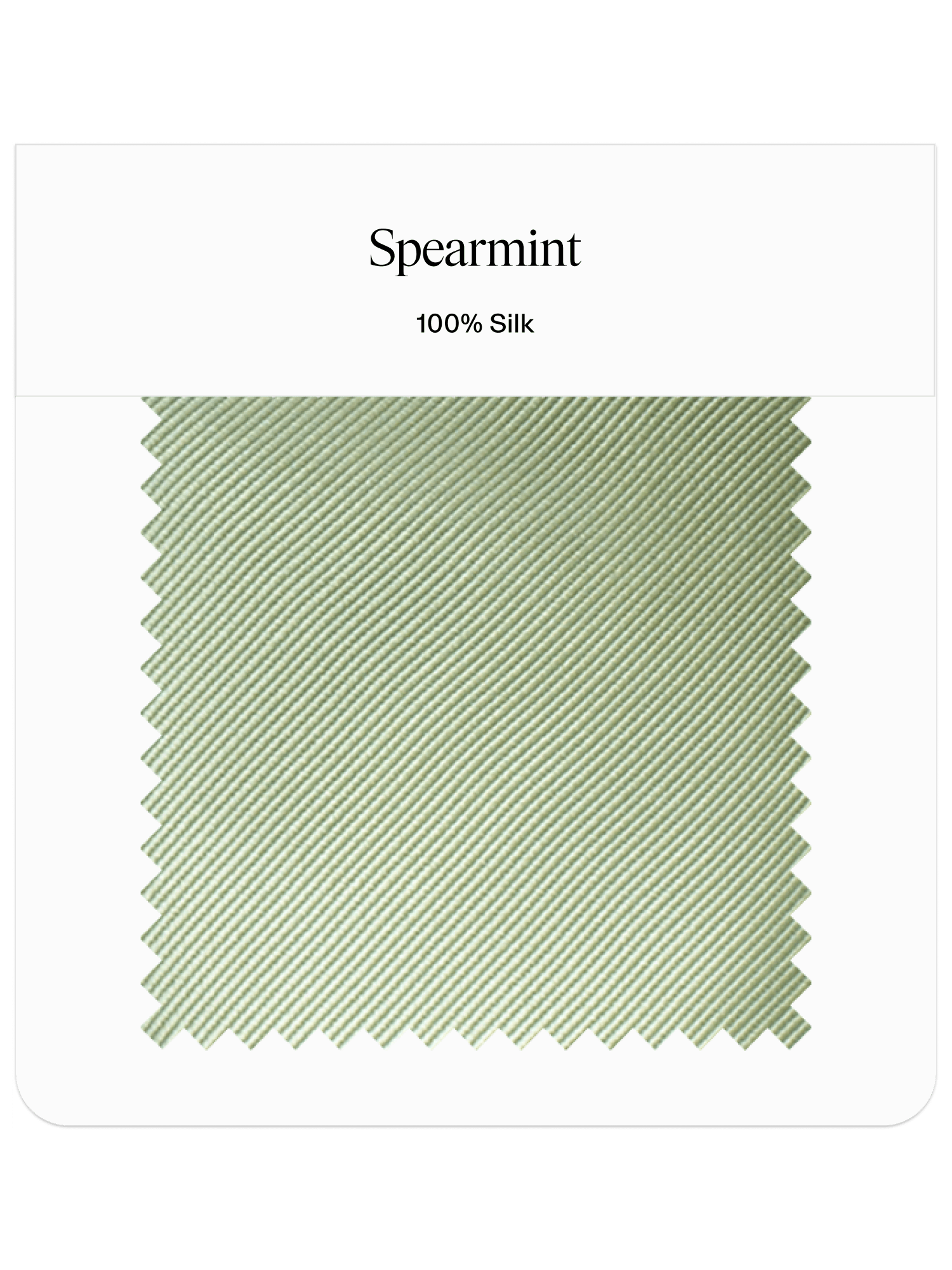 Spearmint Neckwear Swatch - The Black Tux