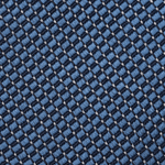 Close-up of a textured fabric in blue and black pattern.
