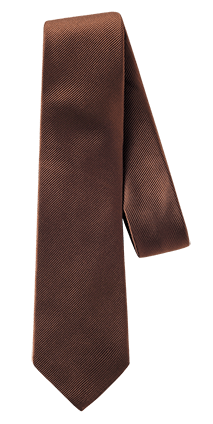 Tobacco Silk Necktie - The Black Tux