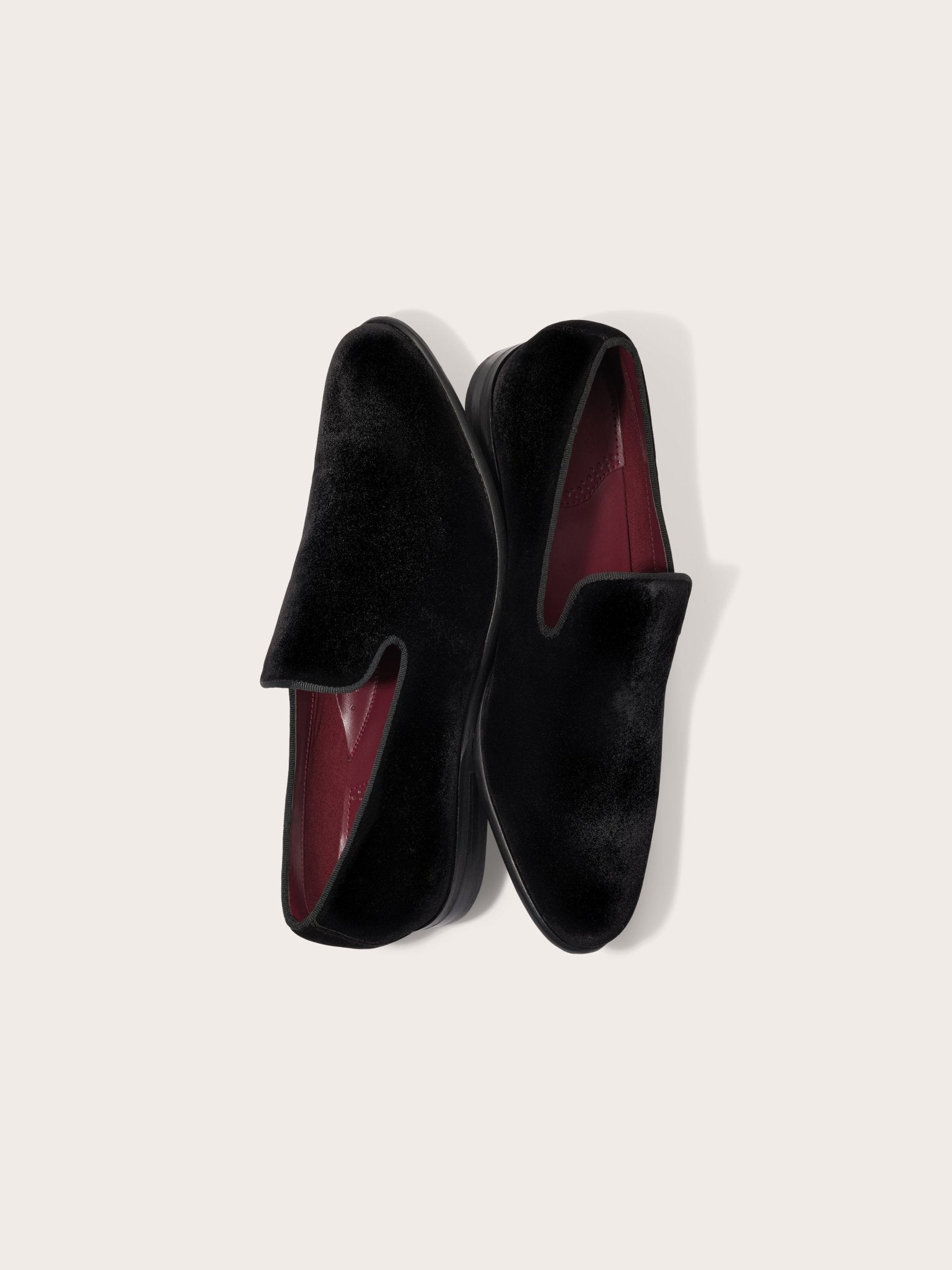 Wedding Dress Shoes: Velvet Slip-Ons