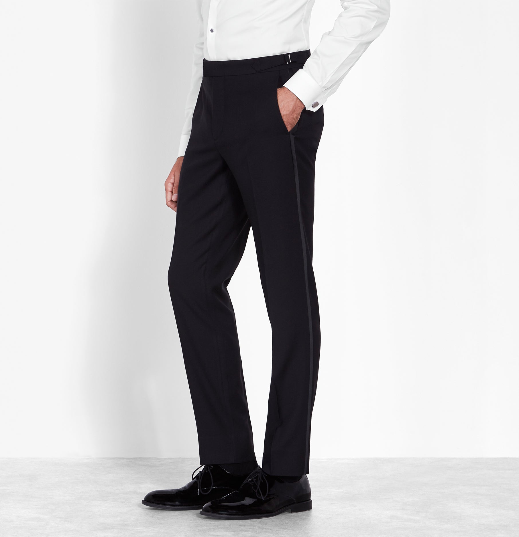 White Dinner Jacket Tuxedo - The Black Tux