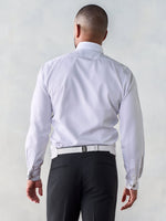 White Satin Cummerbund - The Black Tux