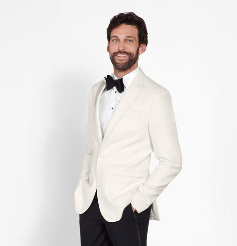 White Tuxedo Jacket