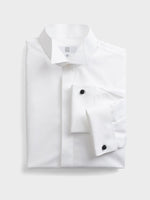 Wing Collar Fly - Front Dress Shirt - Extra Slim - The Black Tux