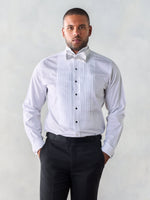 Wing Tip Tuxedo Shirt - Classic - The Black Tux