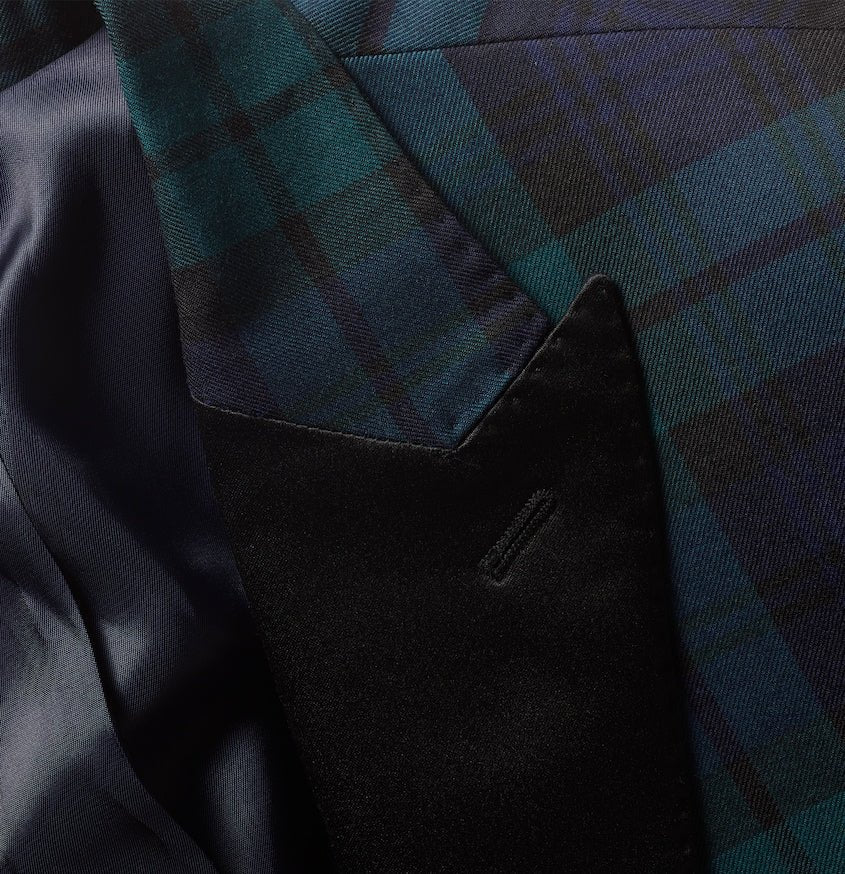 Black Watch Tartan Tuxedo Jacket - The Black Tux
