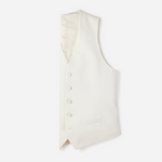 Ivory Tuxedo Vest - The Black Tux