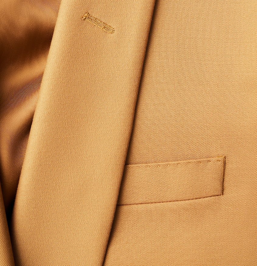 Marigold Shawl Tuxedo Jacket Home Try - On - The Black Tux