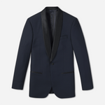 Midnight Shawl Tuxedo Jacket Home Try - On - The Black Tux
