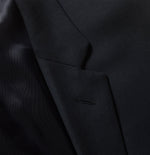 Navy Blue Suit Jacket Home Try - On - The Black Tux