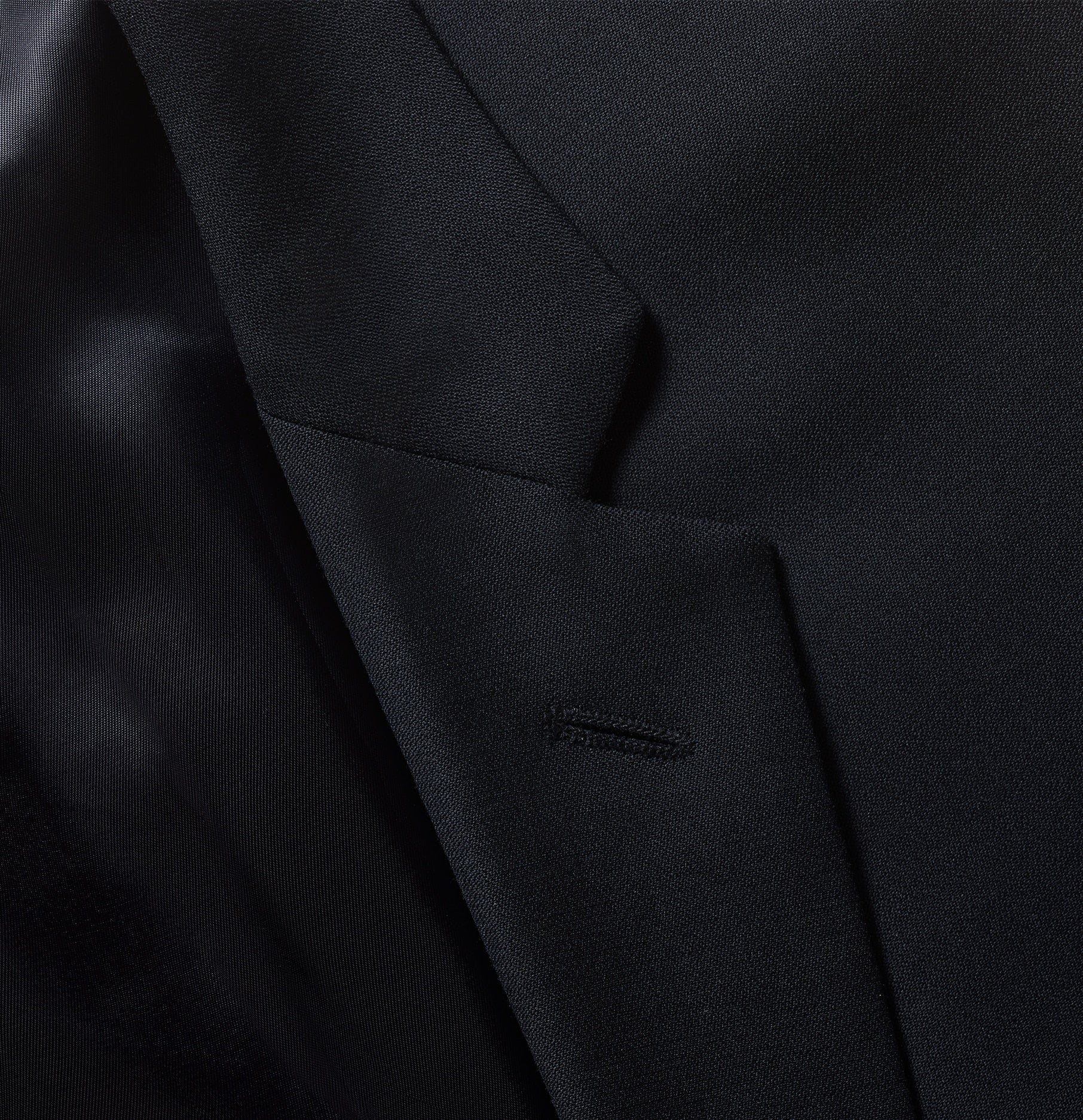 Navy Blue Suit Jacket Home Try - On - The Black Tux