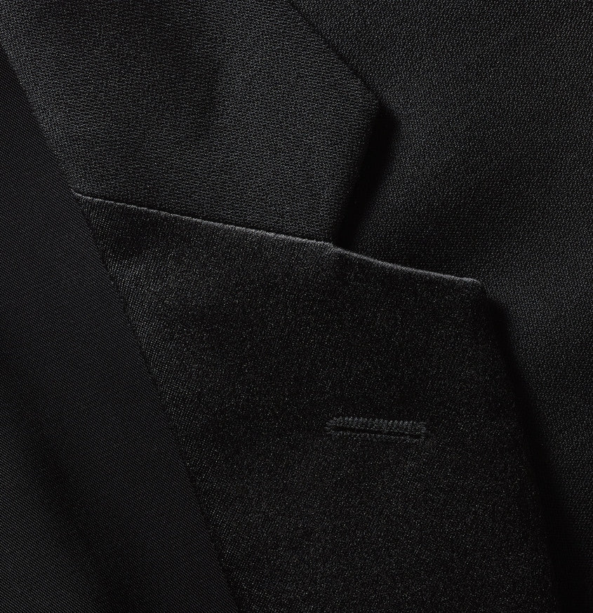 Notch Tuxedo Jacket Home Try - On - The Black Tux
