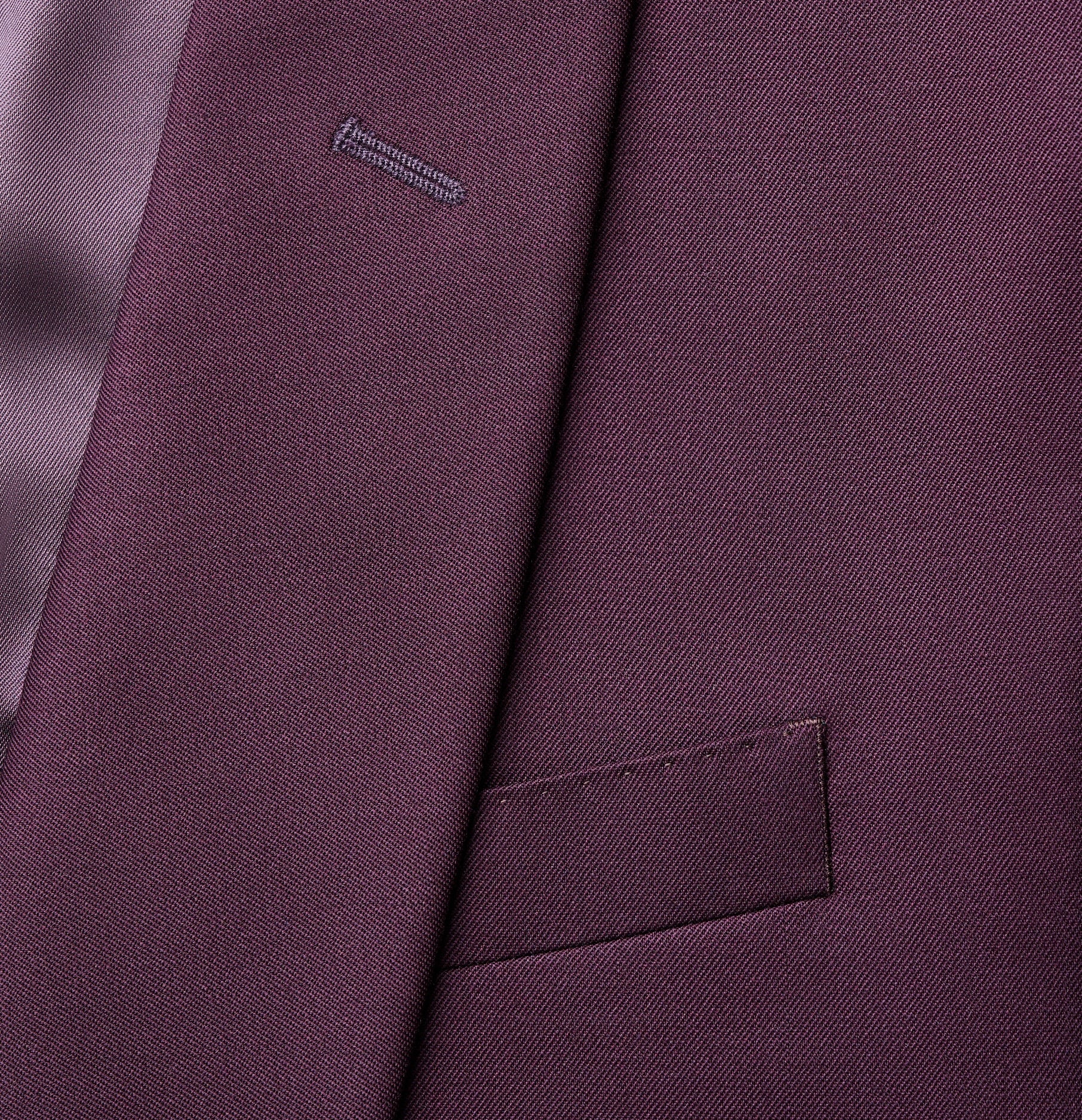 Plum Shawl Tuxedo Jacket Home Try - On - The Black Tux