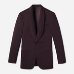 Plum Shawl Tuxedo Jacket Home Try - On - The Black Tux