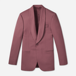 Rose Shawl Collar Tuxedo Jacket Home Try - On - The Black Tux